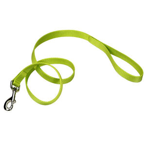 Coastal Single-Ply Dog Leash, Lime