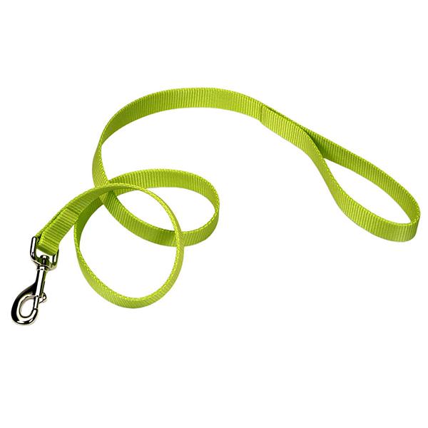 Coastal Single-Ply Dog Leash, Lime