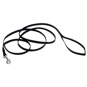 Coastal Single-Ply Dog Leash, Black