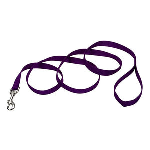 Coastal Single-Ply Dog Leash, Purple
