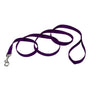 Coastal Single-Ply Dog Leash, Purple