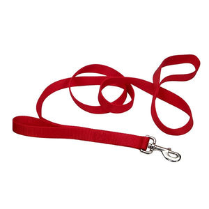 Coastal Loops 2 Double Handle Nylon Leash, Red