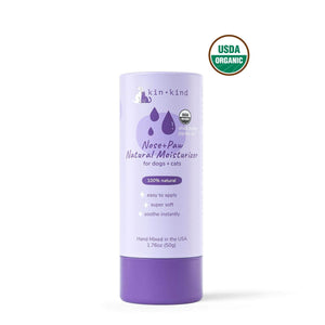 kin+kind Nose+Paw Natural Moisturizer for Dogs & Cats, 1.76-oz