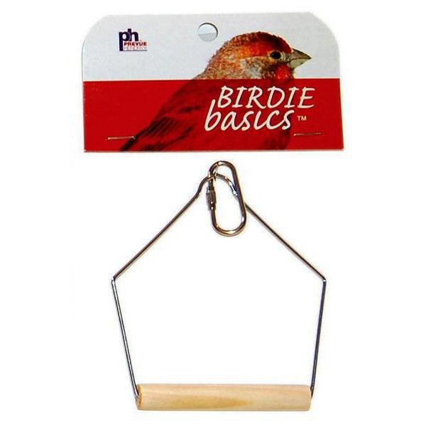 Prevue Pet Products Birdie Basics Hanging Wood Bird Swing