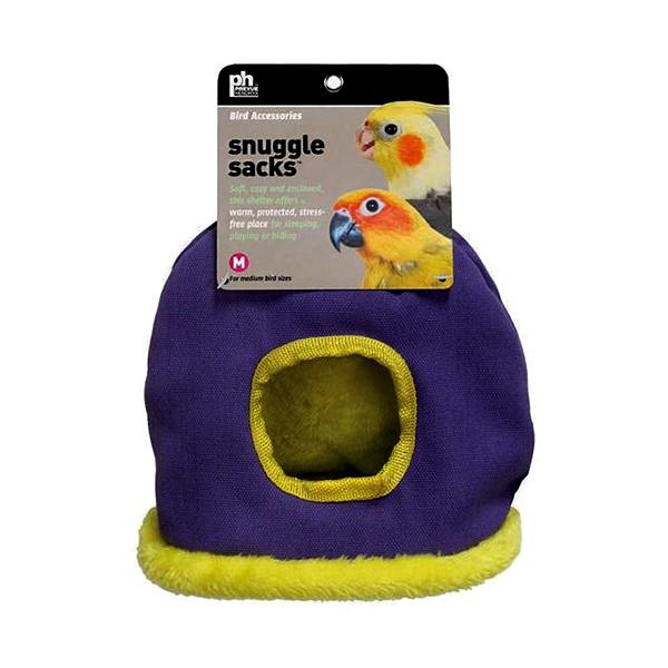 Prevue Pet Products Snuggle Sack Hanging Fabric & Fleece Bird Hideout