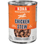 KOHA Minimal Ingredient Chicken Stew Wet Dog Food Can, 12.7-oz