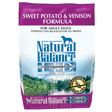 Natural Balance - LID Sweet Potato & Venison Dry Dog Food