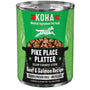 KOHA Minimal Ingredient Pike Place Platter Slow Cooked Stew Beef & Salmon Wet Dog Food Can, 12.7-oz