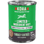 KOHA Minimal Ingredient Turkey Stew Wet Dog Food Can, 12.7-oz