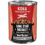 KOHA Minimal Ingredient Lone Star Brisket Slow Cooked Stew Beef Wet Dog Food Can, 12.7-oz