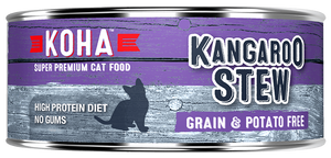 KOHA Chat Ragoût minimaliste à l'ingrédient kangourou Nourriture humide pour chats, 5.5-oz