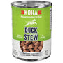 KOHA Minimal Ingredient Duck Stew Wet Dog Food Can, 12.7-oz