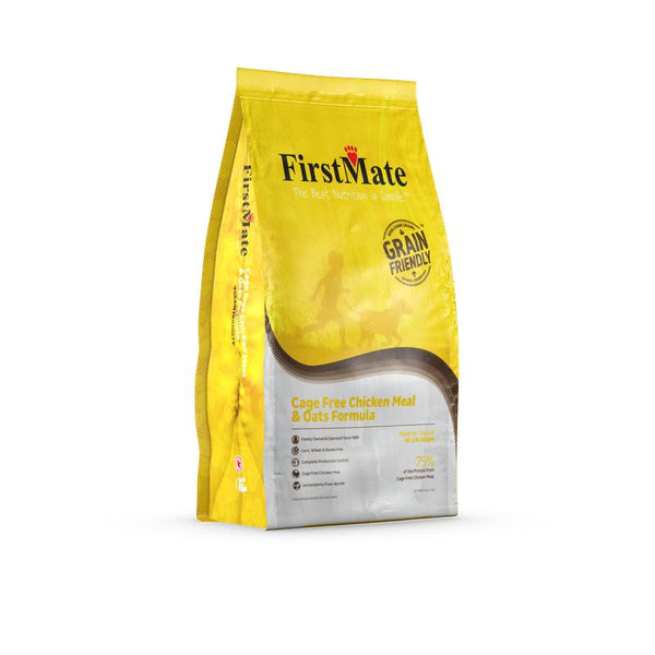FirstMate Grain Friendly Cage Free Chicken Meal & Oats Dry Dog Food