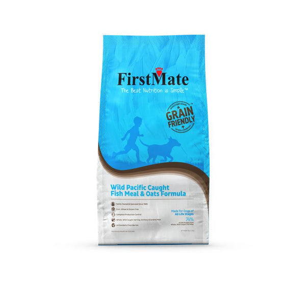 FirstMate Grain Friendly Wild Pacific Caught Fish & Oats Dry Dog Food