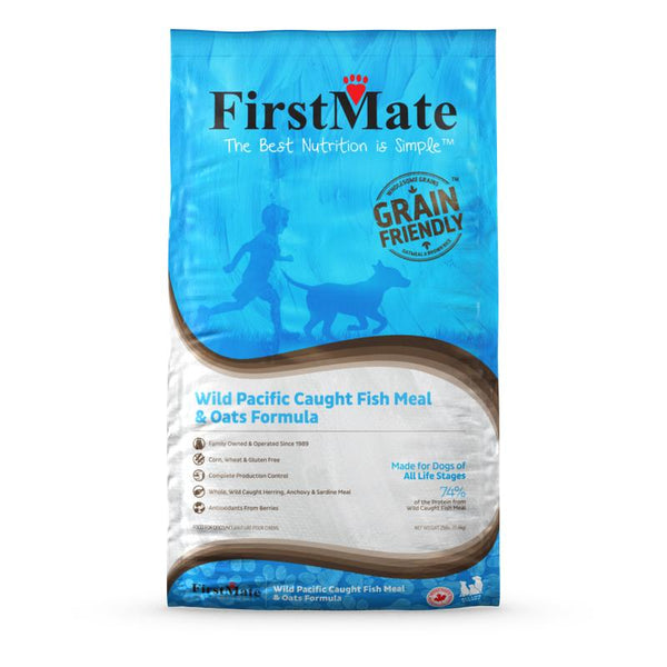FirstMate Grain Friendly Wild Pacific Caught Fish & Oats Dry Dog Food