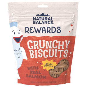 Natural Balance Rewards Biscuits Croquants aux Vrais Saumons Friandises pour chiens, 14 oz