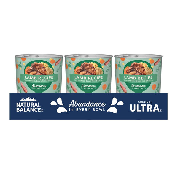 Natural Balance Original Ultra Lamb Recipe Wet Dog Food Can