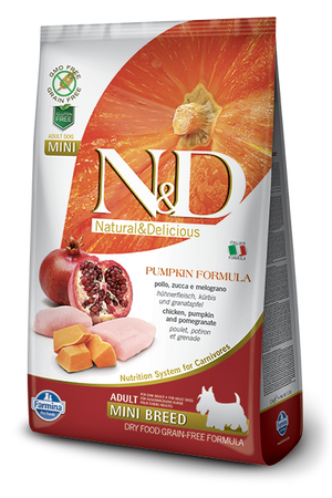 Farmina N&D Pumpkin Chicken & Pomegranate Adult Mini Dog Dry Food