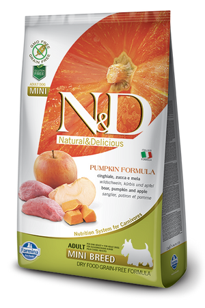 Farmina N&D Pumpkin Boar & Apple Adult Mini Dog Dry Food