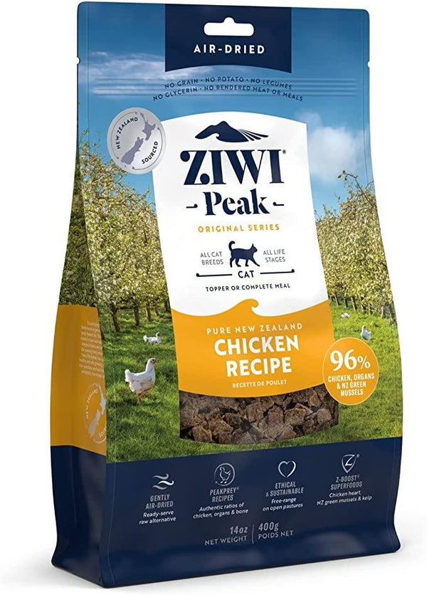 ZIWI Peak Chicken Recipe Air-Dried Cat Food, 14-oz|400-g