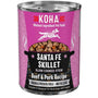 KOHA Minimal Ingredient Santa Fe Skillet Slow Cooked Stew Beef & Pork Wet Dog Food Can