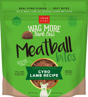 Cloud Star Wag More Bark Less Meatballs Lamb 14oz