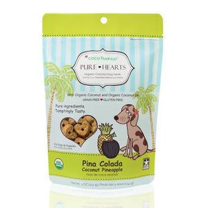 Coco Therapy Pure Hearts Coconut Cookies Pina Colada, 5-oz