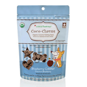 Coco Therapy Coco-Charms Training Treats Blueberry Cobbler, 5-oz