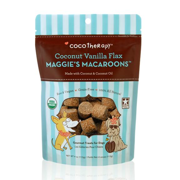 Coco Therapy Maggie's Macaroons Coconut Vanilla Flax, 4-oz