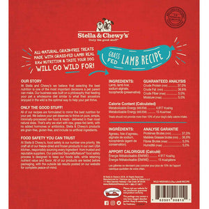 Stella & Chewy's Wild Weenies Recette d'agneau élevé à l'herbe Friandises lyophilisées pour chiens, 3,25 oz