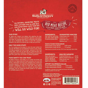 Stella & Chewy's Wild Weenies recette viande rouge friandises lyophilisées pour chiens, 3.25-oz