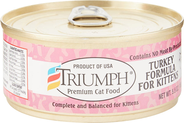 Triumph Formule à la dinde pour chatons Pâtée pour chats en conserve