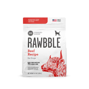BIXBI Rawbble Beef Recipe Freeze-Dried Dog Food