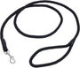 Coastal Rope Dog Leash, Black, 1/2-in x 6-ft