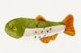 Fluff & Tuff Ruby Rainbow Trout Dog Toy, 14-in