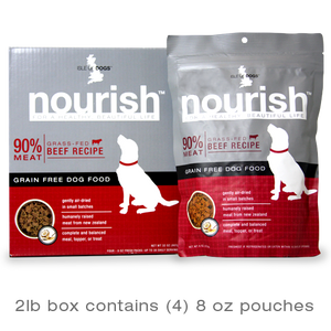 Isle of Dogs Nourish Grain Free Grass-Fed Beef Recipe