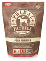 Primal Pork Formula Patties Raw Frozen Dog Food, 6-lb