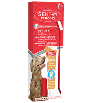 Sentry Petrodex Advanced Dental Care Kit Peanut Butter Flavor, 2.5-oz tube