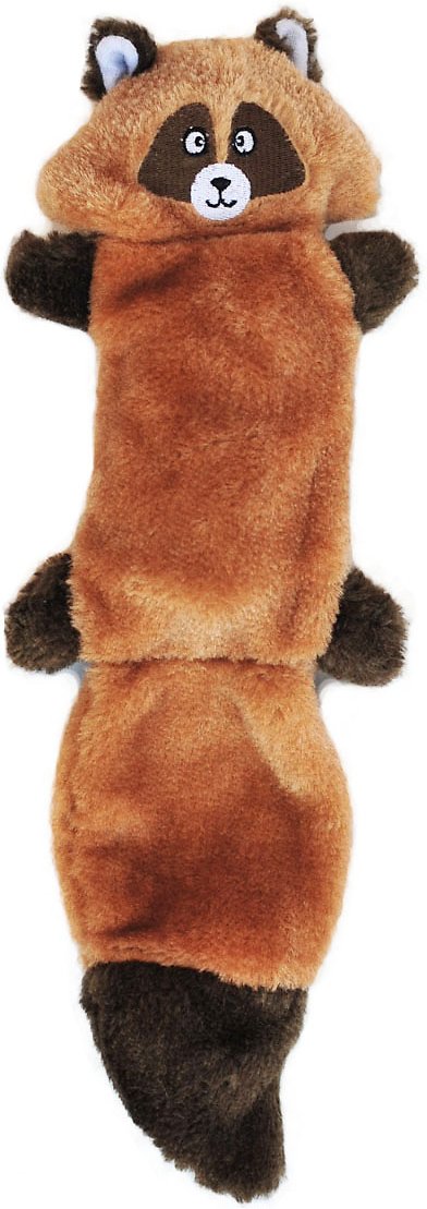 ZippyPaws Zingy No Stuffing 3 Squeaker Plush Dog Toy