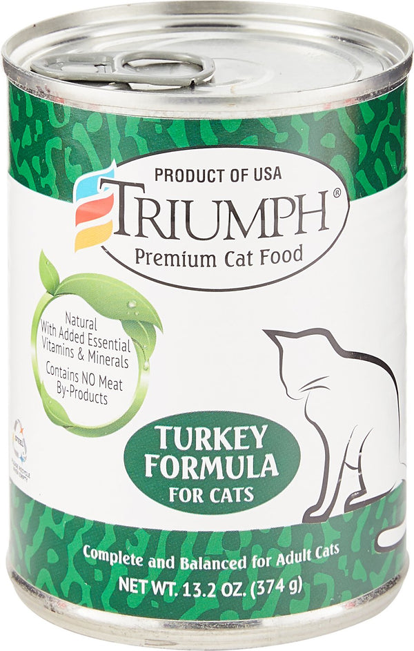 Triumph Turkey Formula Canned Cat Food