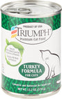 Triumph Turkey Formula Canned Cat Food
