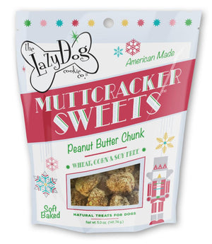 The Lazy Dog Cookie Co. Muttcracker Sweets Dog Treats, 5-oz