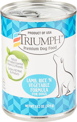 Triumph Lamb, Rice 'N Vegetable Formula Canned Dog Food