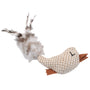 Turbo Jouet pour chat Oiseau naturel avec herbe à chat