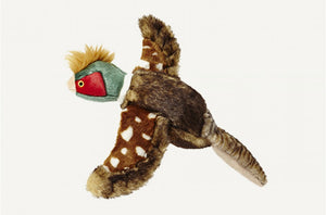 Fluff & Tuff Ike Pheasant Dog Toy, Large