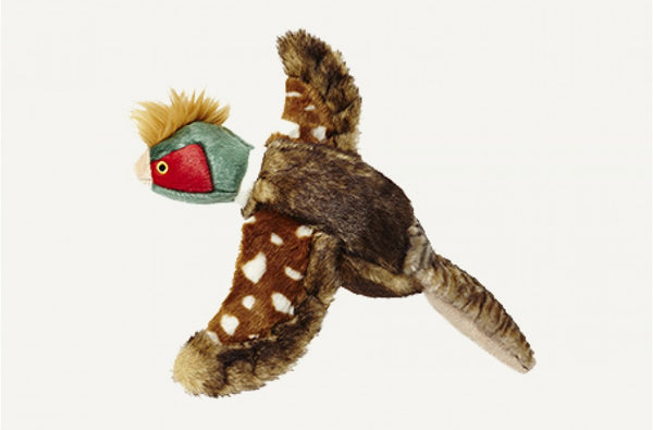 Fluff & Tuff Ike Pheasant Dog Toy, Large