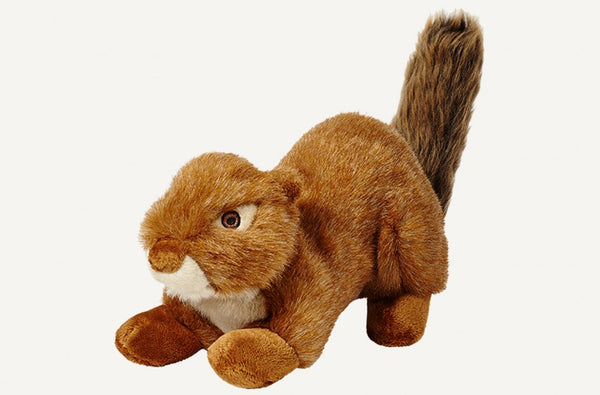 Fluff & Tuff Red Squirrel Dog Toy, Large