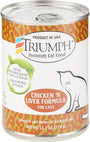 Triumph Chicken 'N Liver Formula Canned Cat Food