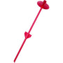 Coastal Titan Dog Tie Out Stakes For Hard Soil-Dome-Red, 20-in