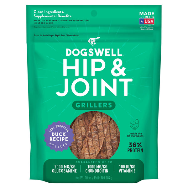 Dogswell Grillers Grain-Free Hip & Joint Duck Treat